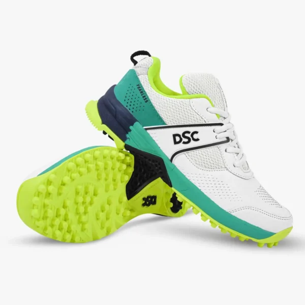 D Sports Jaffa Neo Cricket Shoe - Sea Green Yellow