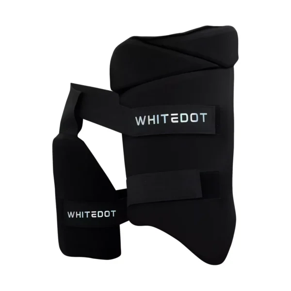 D Sports Whitedot Cricket Double Thigh Guard - Blue