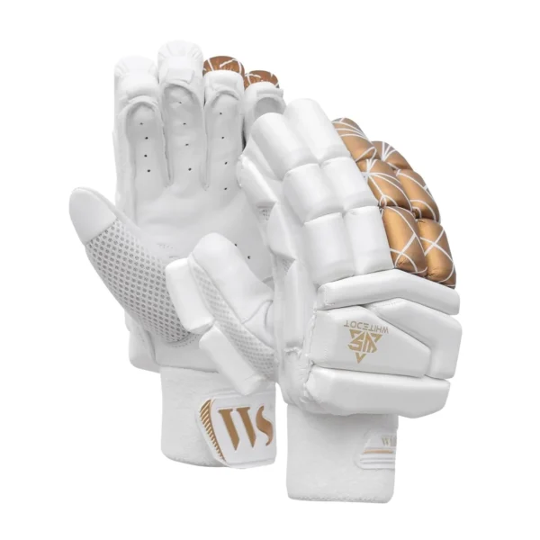 D Sports Versed Cricket Batting Gloves - White